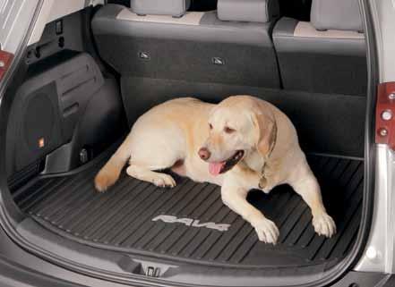 pockets Cargo Tray (D) Tough and flexible, the cargo tray helps protect your cargo area carpeting when transporting all types of items.