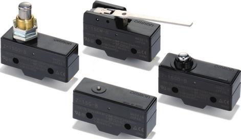 General-purpose Basic Switch Z CSM_Z_DS_E_4_4 Best-selling Basic Switch Boasting High Precision and Wide Variety A large switching capacity of A with high repeat accuracy.