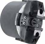 Plain back will require an adapter to mount to machine. Compatible with Kitagawa jaws. Diameter Bore Jaw Stroke 2405-160-45K 160 45 3.5 877.