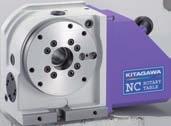 ness and accuracy patented braking mechanism and revised piston design ensure extremely high clamping forces o hydraulic supply necessary pneumatic clamping circuit Precision ± 2 sec.
