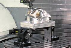 no widening of the clamping jaws under load, no distortion of the work table enables the