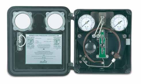 Mallard Model 3300 and 3350/3360 Pressure Controllers The model 3300 pressure controller used in conjunction with a control valve make up a complete control loop, which reacts automatically to The