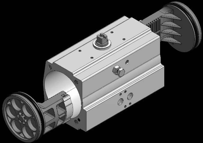 D. Changing Fail Configurations Follow these steps to change the fail configuration of the actuator: 1. Disassemble the actuator as described on pg.21 steps 1-7. 2.