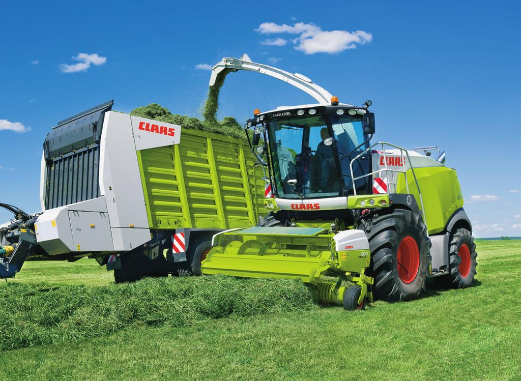 CLAAS Selbstfahrende Erntemaschinen GmbH "DYNAMIC POWER" Operation in grass with a CLAAS Jaguar 960 Tier 4i DLG Test Report 6027 F Brief description Manufacturer CLAAS Selbstfahrende Erntemaschinen