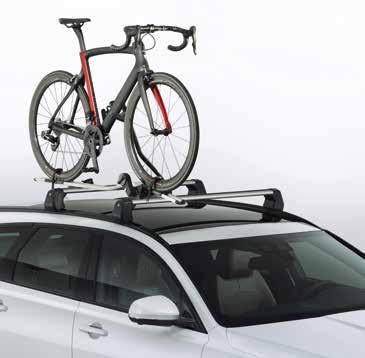 Ski/Snowboard Holder A safe and secure Jaguar branded system for transporting winter sports equipment. Incorporates slider rails for easy loading. For four pairs of skis or two snowboards.
