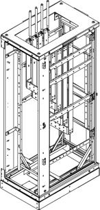 Appendix C: Employing Sidecars 4. Using one (1) 120 mm 2 [#4/0] cable, connect the BAT 2- terminal in Terminal Block #2 to either of the two BAT 2- vertical bars in the Sidecar.
