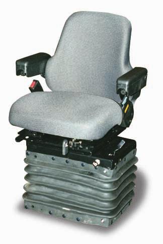 Operator Station State-of-the-art productivity and operator comfort. Multi-Adjustable Seat. The Cat Comfort Cloth Seat offers an adjustable seat and armrests for maximum operator comfort.