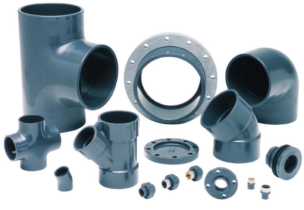 PVC SCHEDULE 80 FITTINGS Performance Engineered & Tested 80-2-1000 SPEARS Schedule 80 PVC fitting designs combine years of proven experience with computer generated stress analysis to yield the