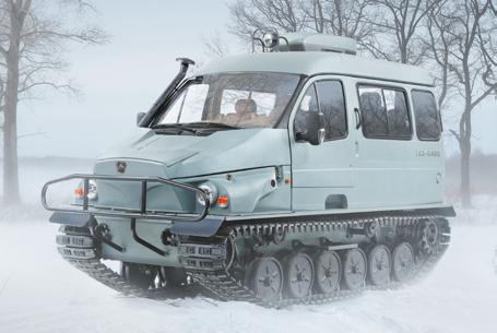CONTENTS AATVs feel at home on any rough terrain which they conquer despite any obstacles along the way. Individual Solutions...3 Amphibious All-Terrain Tracked Vehicles...4 GAZ-34039 IRBIS...4...8 Body Colors.
