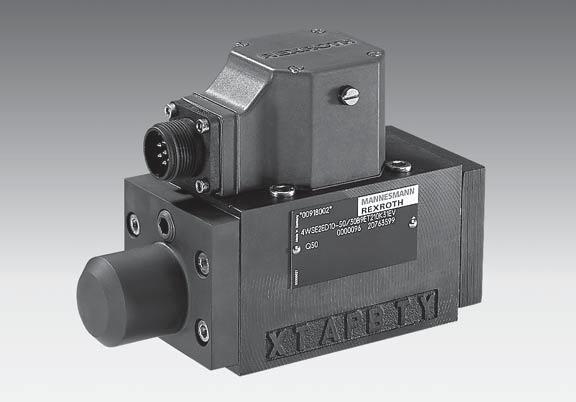RE 9 83/7.3 Replaces:. Servo directional valve of 4-way design Type 4WS.