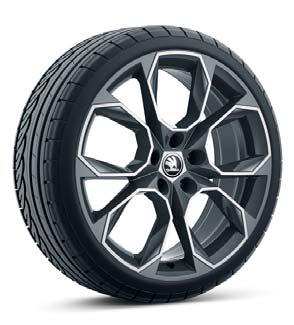alloy wheels 18" GEMINI black alloy wheels 19"