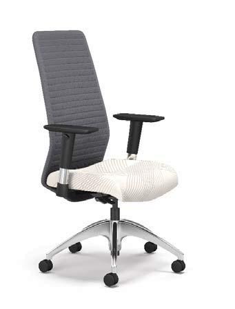 hb TM series TASK, CONFRNC mesh Black (MBK) White (MWH) Tan (MTN) hb OOD $695 Mid Back Small Seat Mesh Back Available in Six Colors Swivel Tilt Control Height Adjustable Arms High Profile Fiberglass