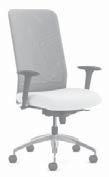MODLA SRIS modela with Knit Back Mid and High Back SIN # 711-18 Choice of three mesh or knit back colors, fabric, leather or vinyl with unlimited upholstered seat options.