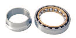 BEARING INFORMATION Angular Contact Pinion Bearings (Option 8S-P) As an option, Winters builds what is referred to as low drag rears by substituting angular contact pinion bearings in place of our