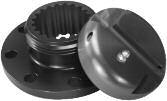 0 WIDE 5 HUB ACCESSORIES ALUMINUM DRIVE FLANGE ASSEMBLY P/N 35 05-T6 Aluminum 8 bolt drive flange with removable cap. Not for cambered spindles. The lightest drive flange available.