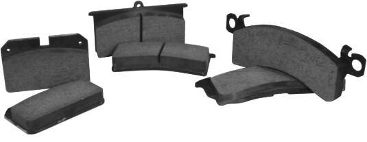 LININGS & CALIPER BRACKETS 8 ALUMINUM ROTOR BRAKE LINING For Use With