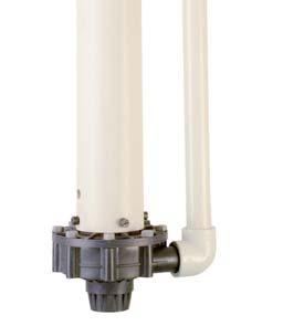 suspension. The length of the column can vary from 500 mm to 1000 mm.