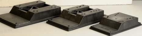 ACCESSORIES BASEPLATES Baseplate in PP suitable for pumps complete with motors B3/B5.