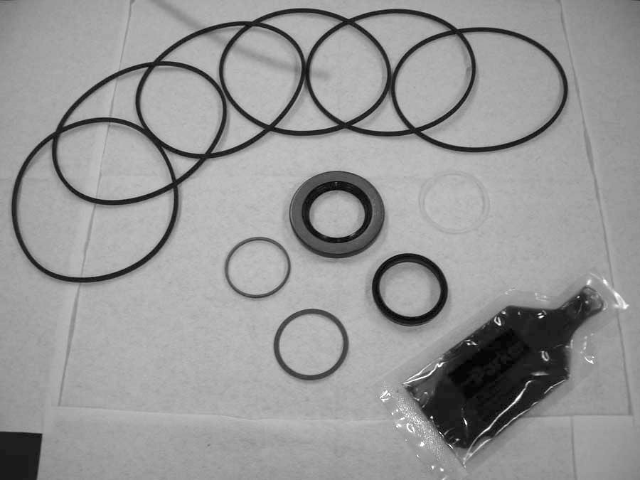 A packet of grease (P/N 406018) is included in each seal kit. NOTE: Complete seal kits are available. SEE FIGURE 25.