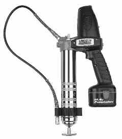 Hand-Held Lubrication PowerLuber Grease Guns Professional Two-Speed 14.