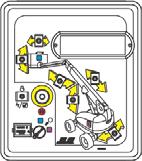 SECTION 4 - MACHINE OPERATION TO AVOID FORWARD OR BACKWARD TIPPING, DO NOT OVERLOAD MACHINE OR OPER- ATE THE MACHINE ON AN OUT-OF-LEVEL SURFACE. 4.3 ENGINE OPERATION 1.