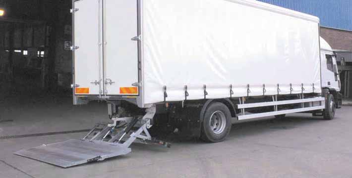 Features Fully galvanised steelwork for added protection against corrosion. Twin ram system to offer greater stability during tail lift operation.