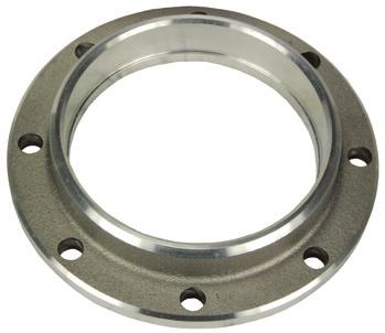Easily connects with any item that has a 3" or 4" TTMA flange 4443 4443 4" TTMA x 3" TTMA reducer flange Description See page 9 for TTMA flange gaskets.