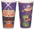 Page 19 Page 20 Only at the Movies 32 oz. Cups with Lids 6 W X 7 X 10 L Only at the Movies 170 oz. Tubs Top Diameter 8/5, Bottom diameter 6 3/8 Height 8.5 Price: $19.