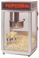 Page 3 Page 4 Popcorn Poppers Popcorn Poppers Kettle Corn Ultra 60 Special 6 oz. The world s most popular 6 oz. kettle popper with the Kettle Corn temperature controls.