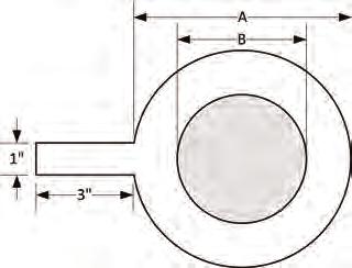 Unless otherwise specified, standard ⅛ perforations, 150-300 lb. flanges and 150% open area will be supplied.