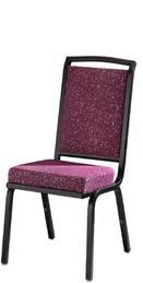 COMFORTbliss foam seat and back and silhouette style backs with no exposed