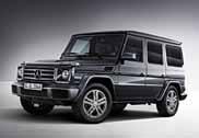 Mercedes-AMG G 63 Technical Data 2,987cc, 6-cylinder 180 kw, 600 Nm Direct-injection, turbocharged ECO start/stop function 7G -TRONIC Technical Data 5,461cc, 8-cylinder 420 kw, 760 Nm