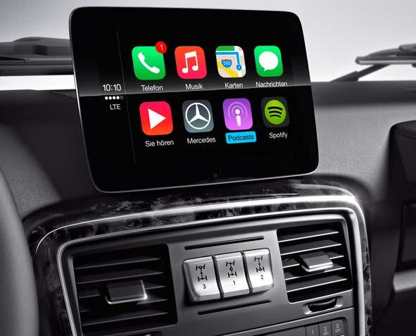 Innovation: Smartphone Integration (Apple CarPlay and Android Auto) Standard on all models With Smartphone Integration it is possible to integrate an iphone into the vehicle via Apple CarPlay