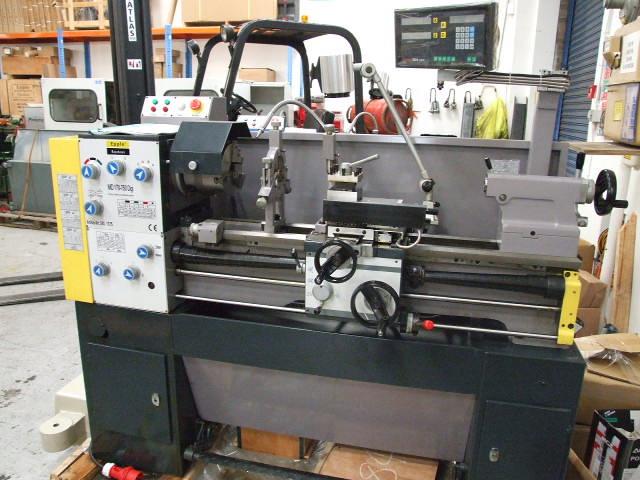 Price: 3,504 + VAT Condition NEW End of Line Epple MD 170-750 Digi Centre Lathe Year of Manufacture: 2009 Serial Number: 084 Equipment: 2 Axis Easson ES8 Digital readout, 3 & 4-Jaw chucks,