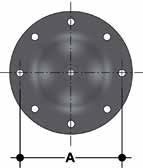 Anti-friction disk (POM - 1) 4 Lock nut (Brass - 1) 5 Indicatore - stem (STAINLESS steel - 1) 6
