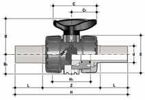 VKDOF DUAL BLOCK 2-way ball valve with fixed flanges, drilled EN/ISO/DIN PN10/16.