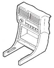 ACURA Legend 99-96 ACURA TL 996-98 () screws below the ashtray. Unclip the dash trim bezel.