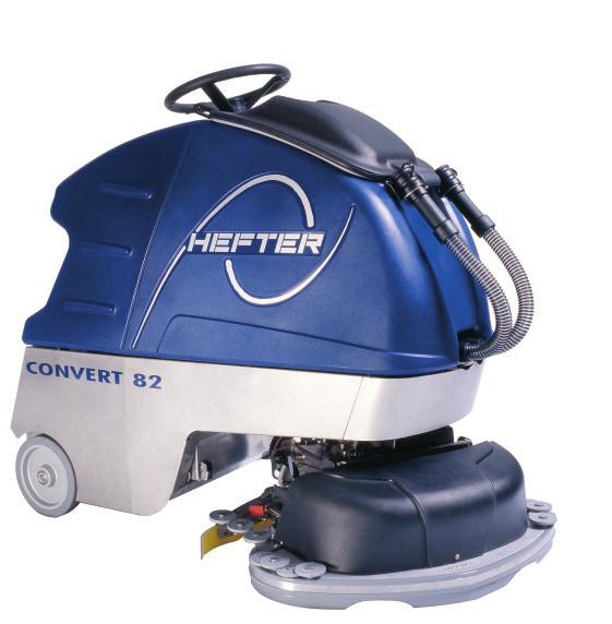 FLOOR TREATMENT - SYSTEM CONVERT 82 The first and only convertible, multi-purpose cleaning system for different tasks.