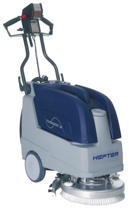 SCRUBBER - DRIER TURNADO 38 The TURNADO 38 has the ideal dimensions for small sized rooms with relative limited space.
