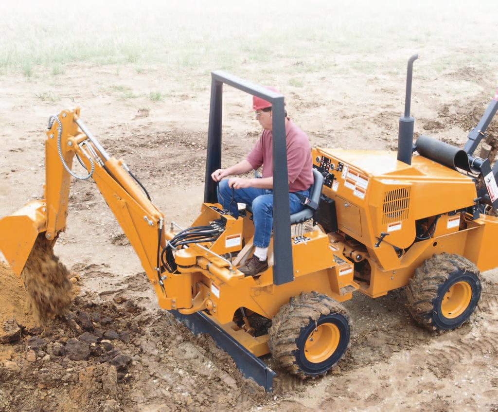 Take control of the RT360 and all its attachments right from the operator s seat.