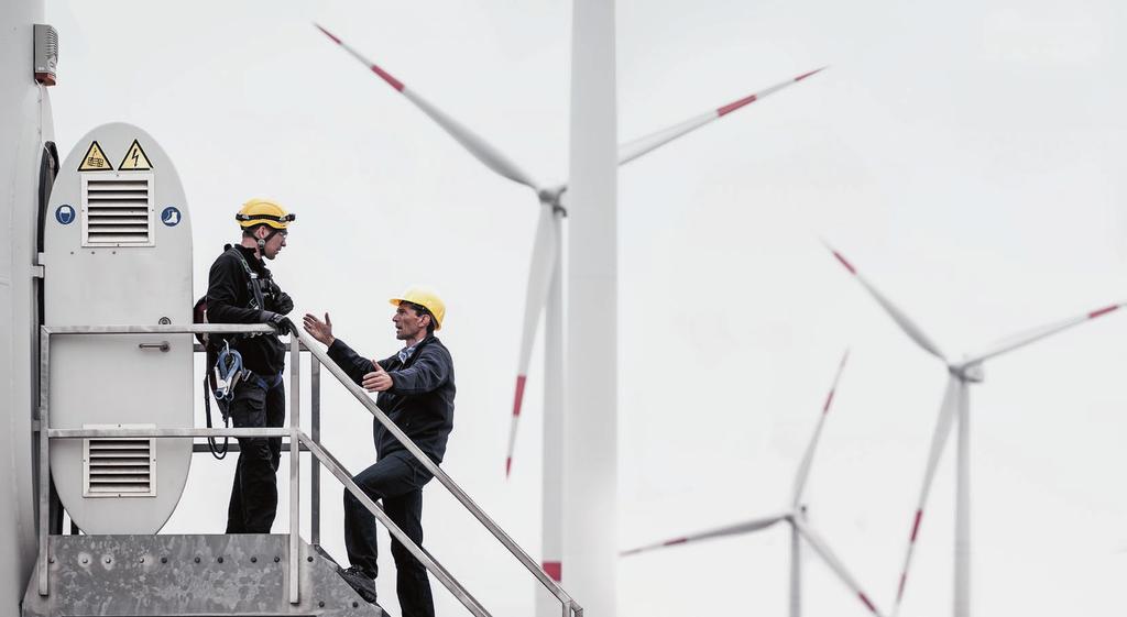 12 13 in order to maximize turbine operational availability and overall wind-farm operating efficiency, and to minimize down-time for repairs, maintenance and servicing.