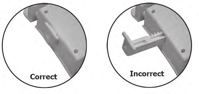 ). 1. Lift the release handle on the rear suction cups to release them off the tub (Fig. 11).