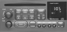 AM-FM Stereo with Compact Disc Player and Automatic Tone Control (If Equipped) Playing the Radio PWR-VOL: Press this knob to turn the system on and off. To increase volume, turn this knob clockwise.