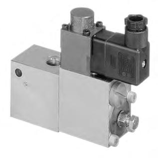 General information The proportional pressure limiting valves, type PMV(S) and PMVP(S) are designed for the electro-proportional adjustment of the system pressure in hydraulic circuits. A min.