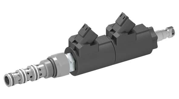 4/3 Proportional Directional Valve, Size SAE 0 Q max = 8.