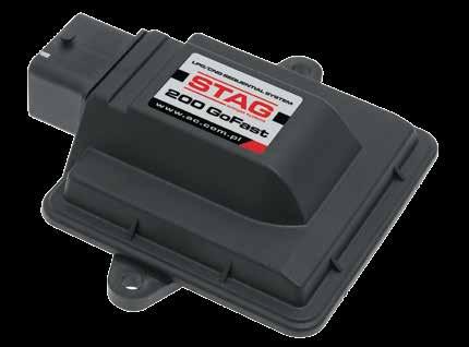 STAG GOFAST Controller GoFast is a versatile controller designed for installation in most cars (sequential, semi-sequential, full group ).