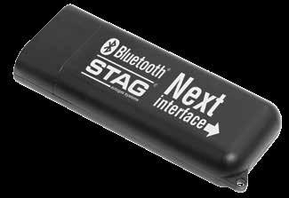 ACCESSORIES ELECTRONICS Bluetooth Next Interface The device has been designed for trouble-free, short-range communication between a STAG gas injection controller and a PC with a Bluetooth module