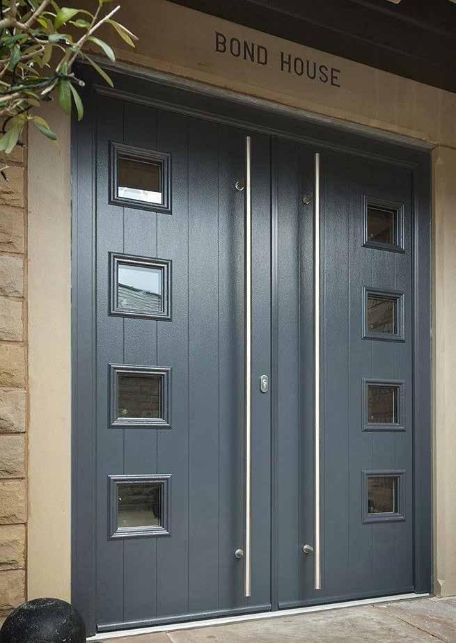 High security, energy efficient composite doors All of our designs, in all of our