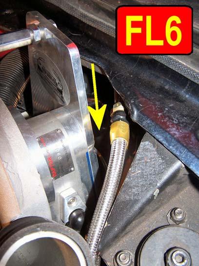 Picture FL5 shows the fuel lines after bending so that they are one-above-the-other, and you