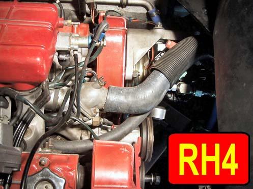 your kit and install the hose as shown in Pictures RH3 and RH4.